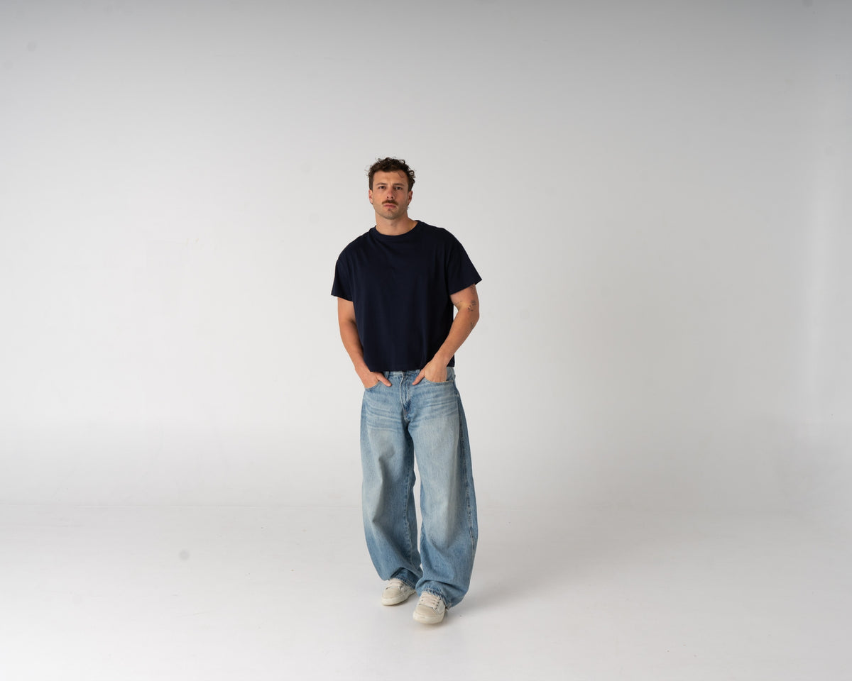 Baby Tee - Navy