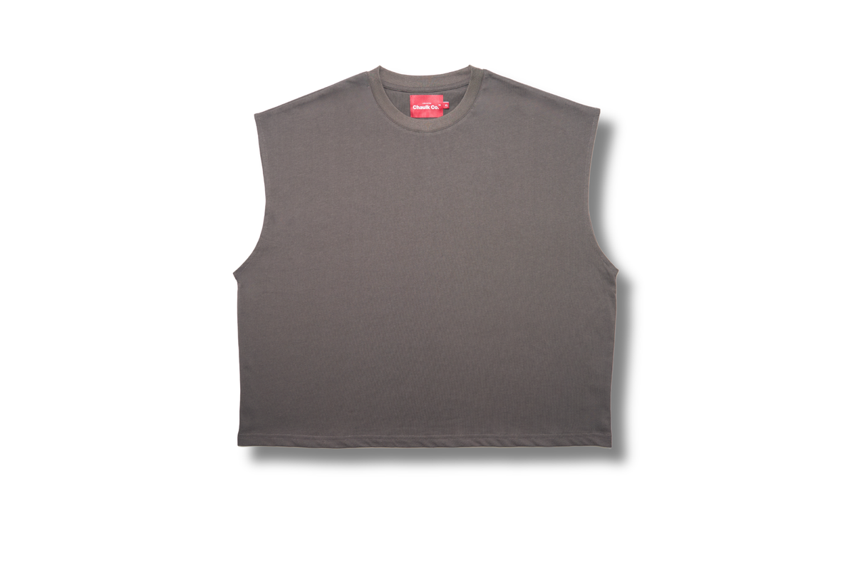 Muscle Tee - Charcoal