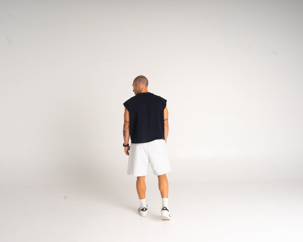 Muscle Tee - Navy