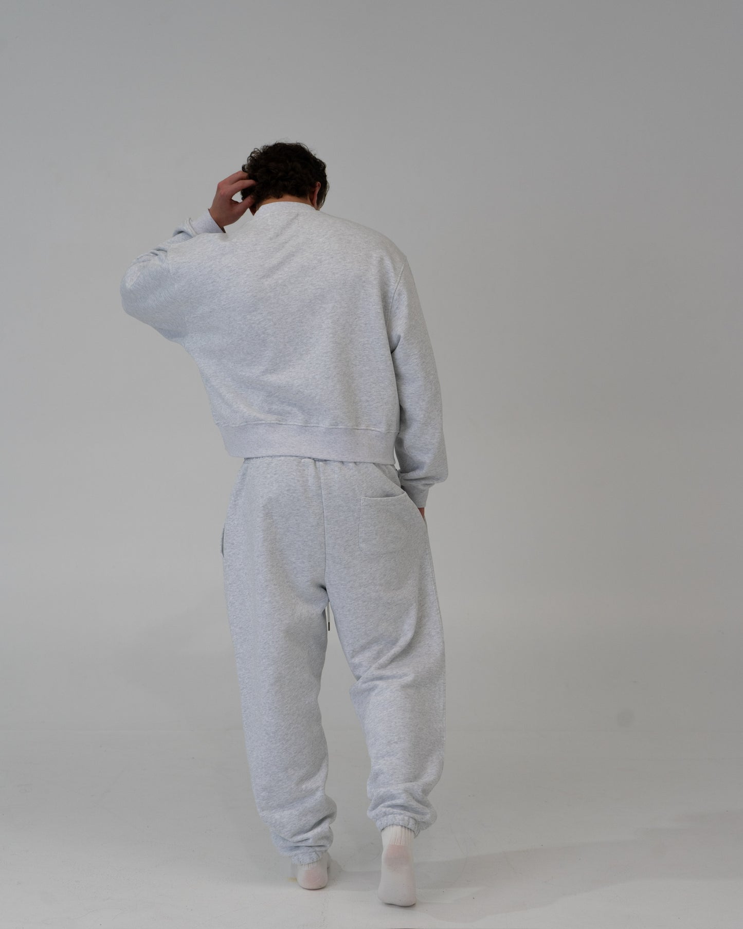 Lounge Crewneck - LIGHT GREY