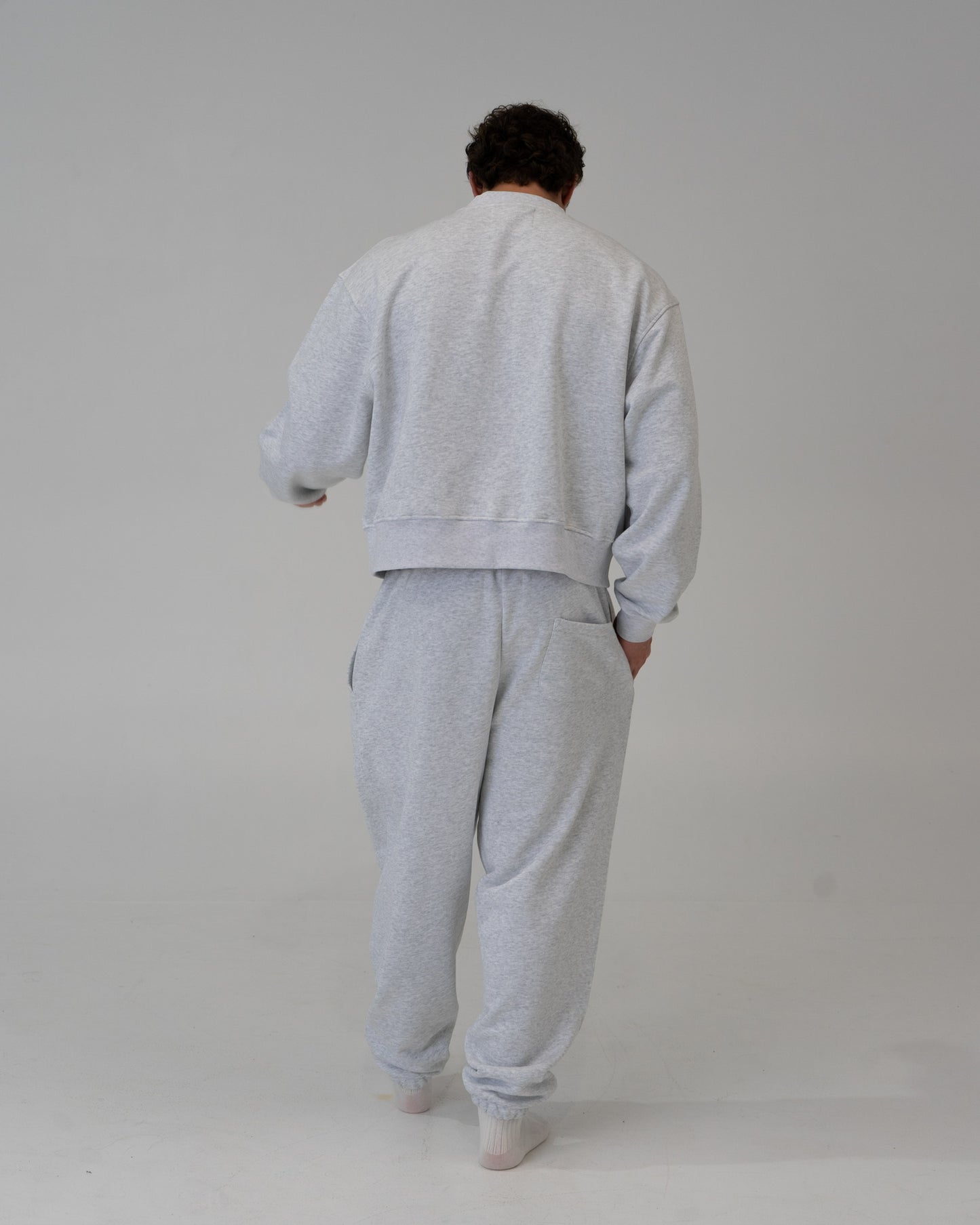 Lounge Crewneck - LIGHT GREY