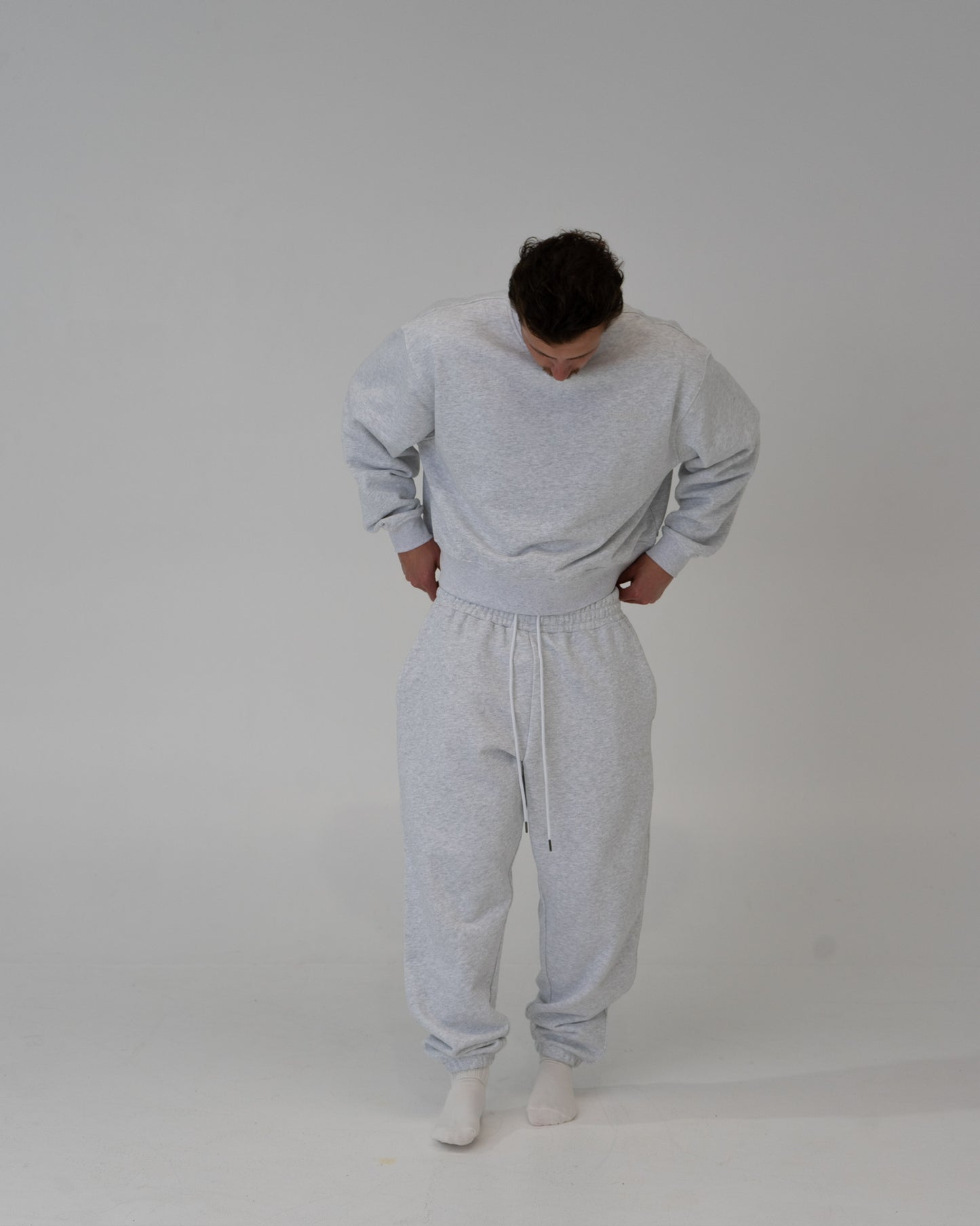 Lounge Crewneck - LIGHT GREY