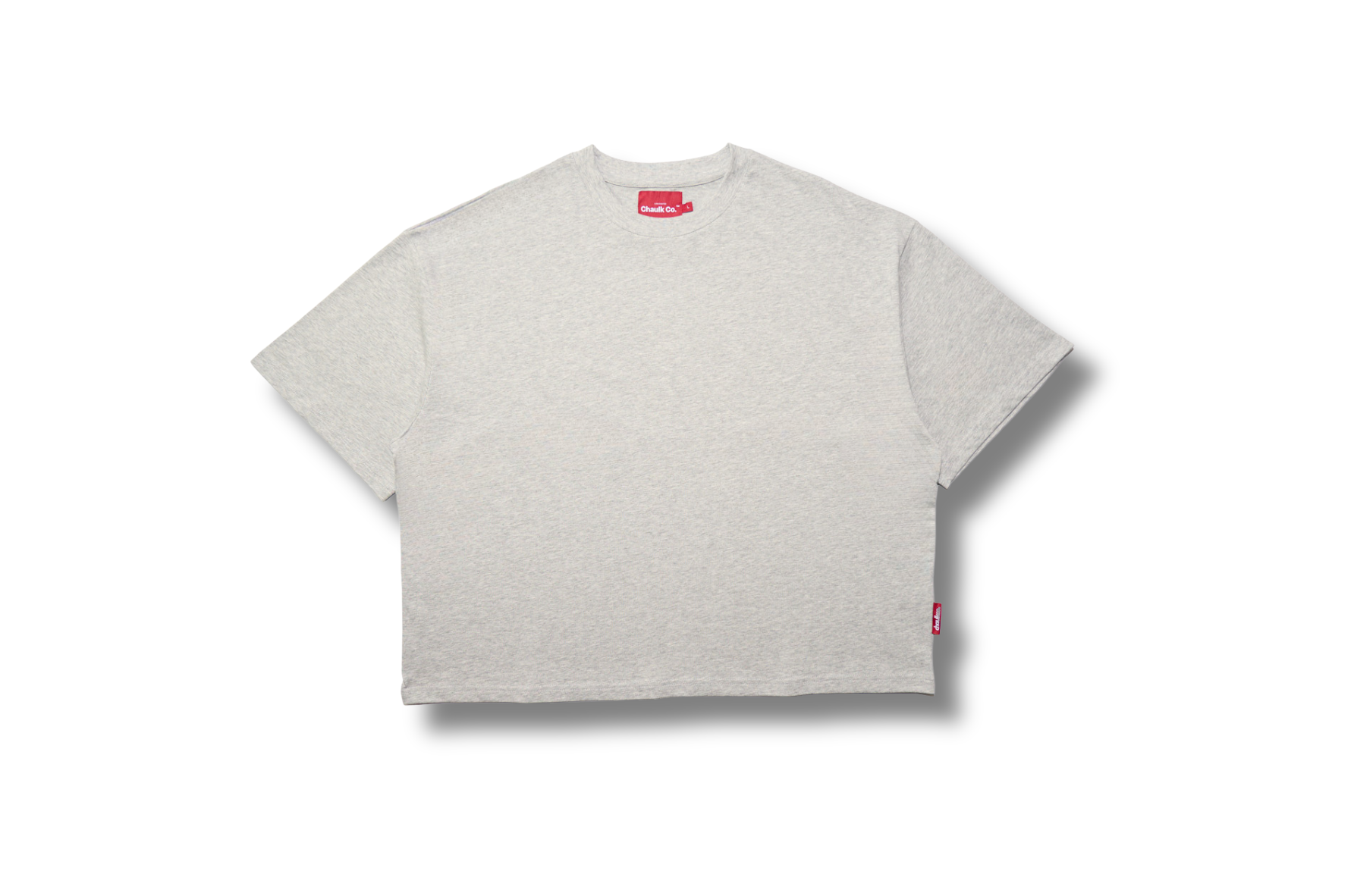Cropped Tee - Grey