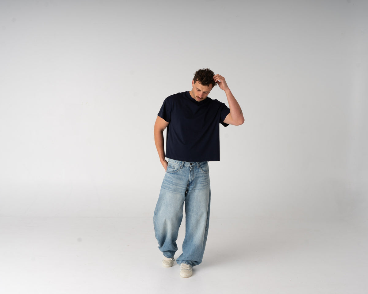 Baby Tee - Navy