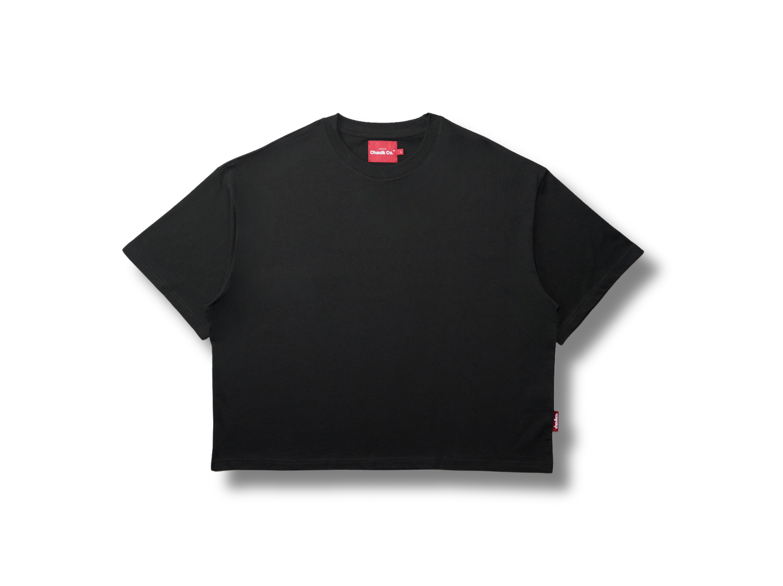 Cropped Tee - Black