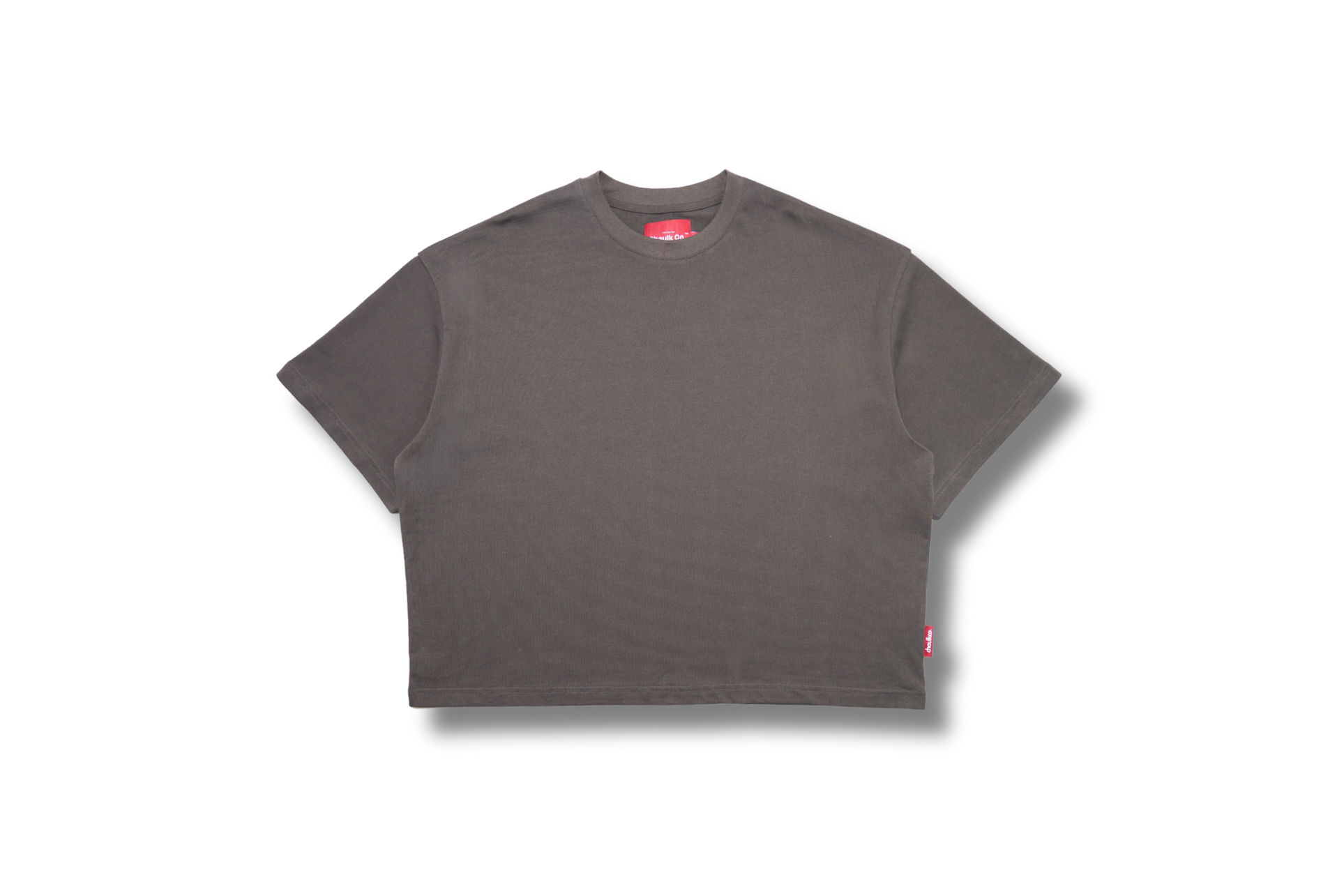 Cropped Tee - Charcoal