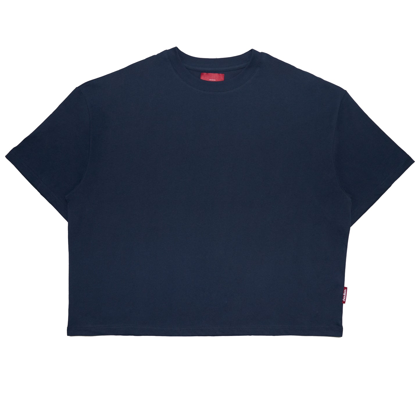 Cropped Tee - Navy