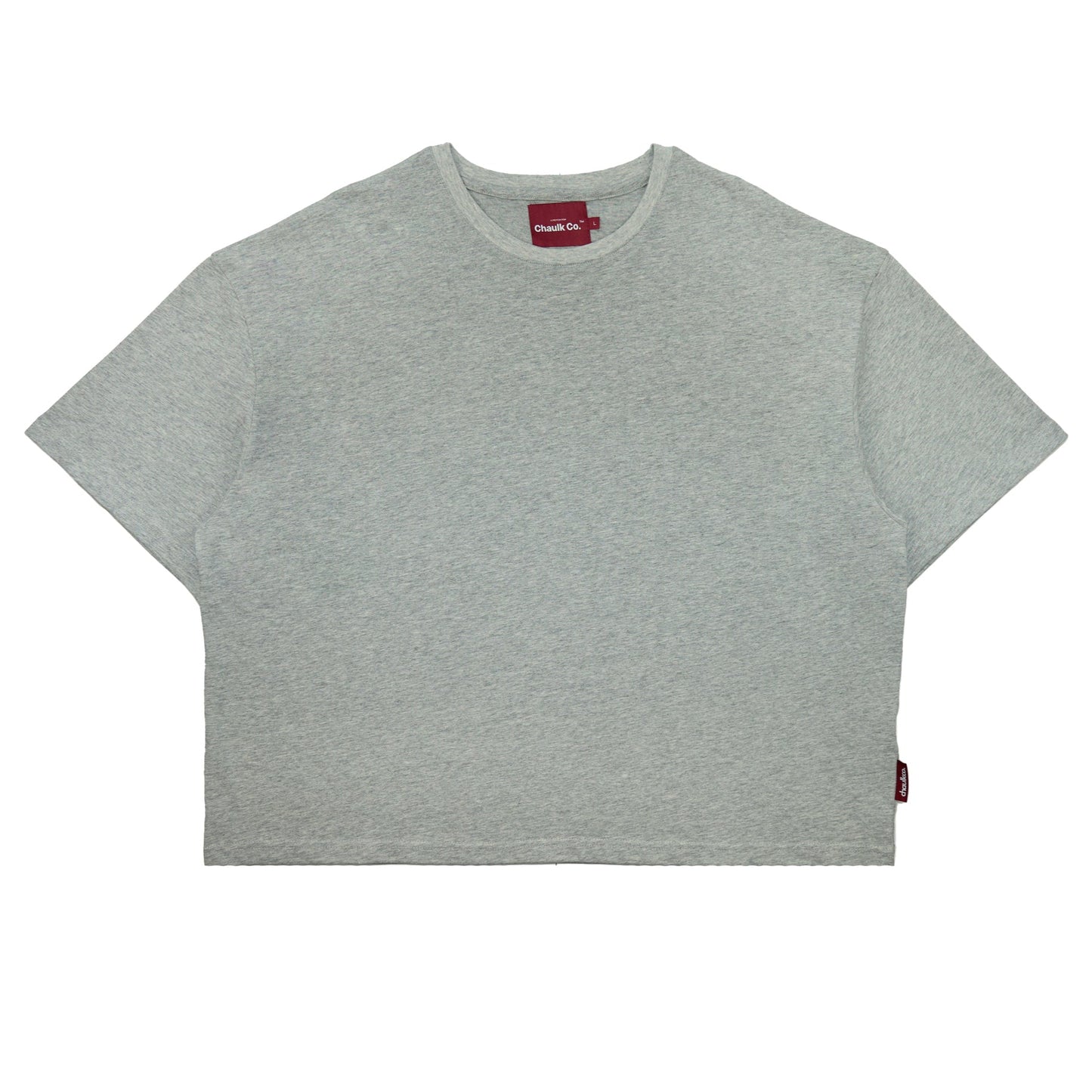 Cropped Tee - Grey