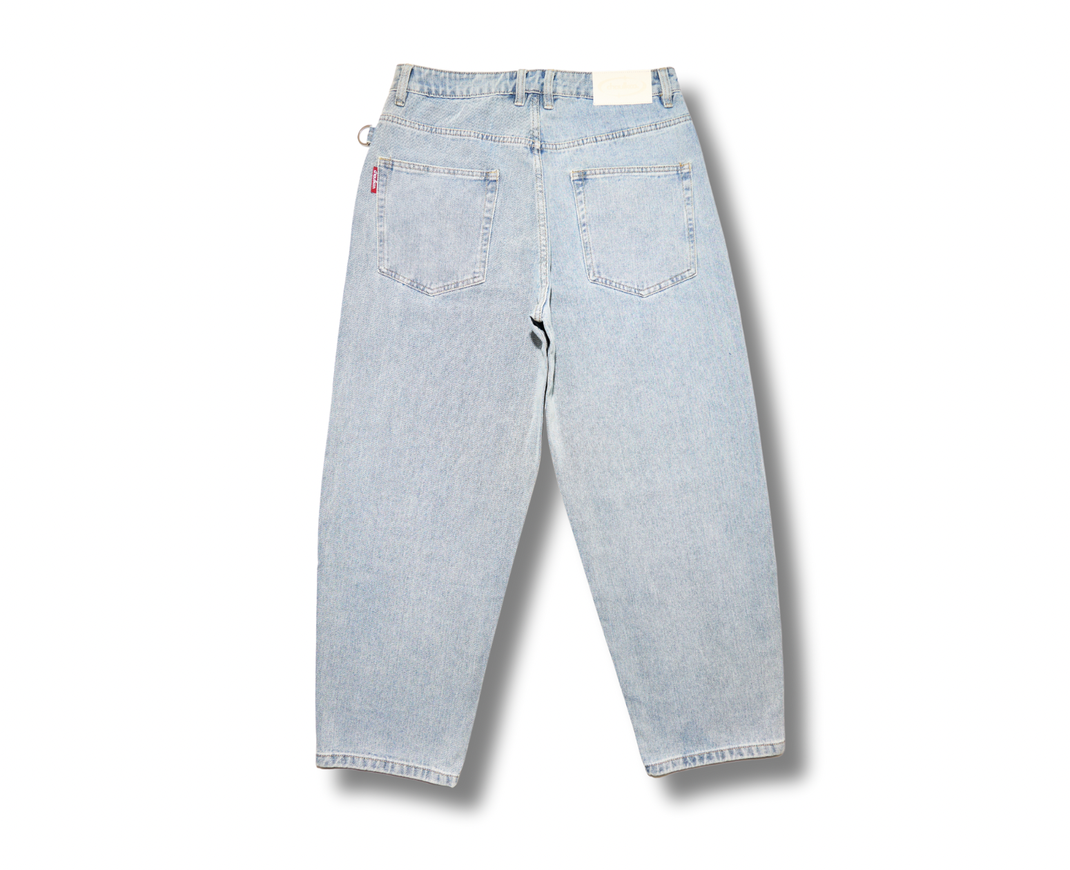 Wide Leg Jeans - Light Blue
