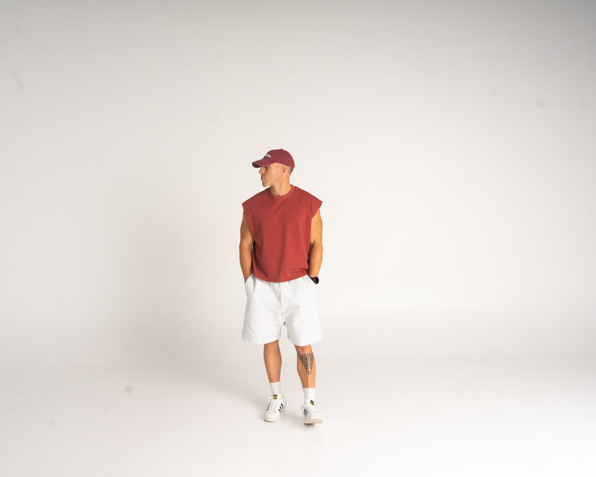 Muscle Tee - Red