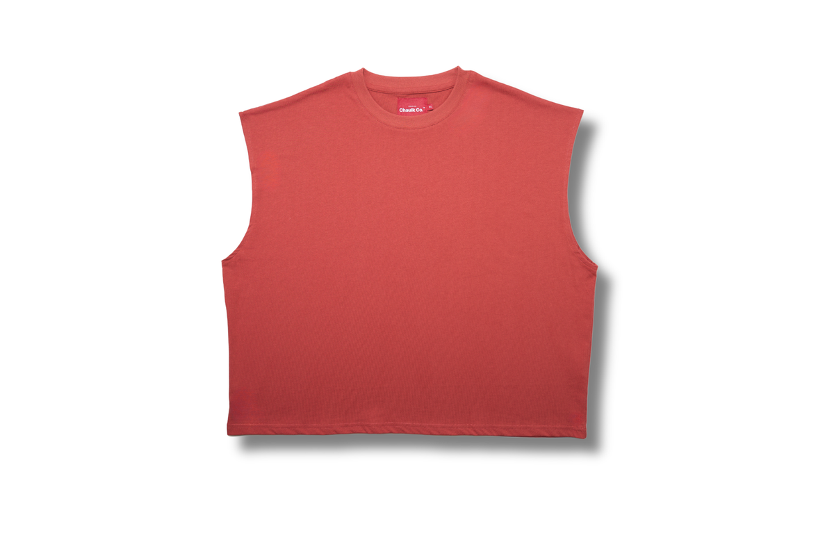 Muscle Tee - Red