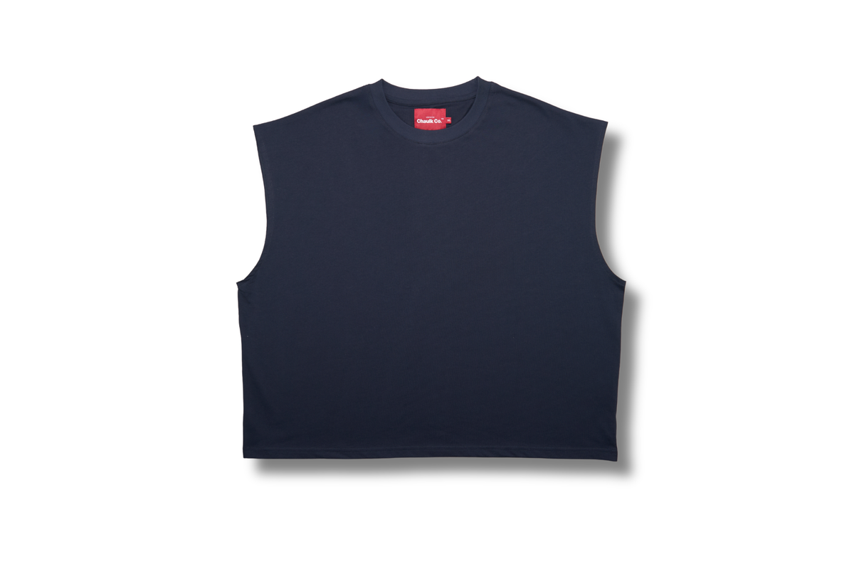 Muscle Tee - Navy