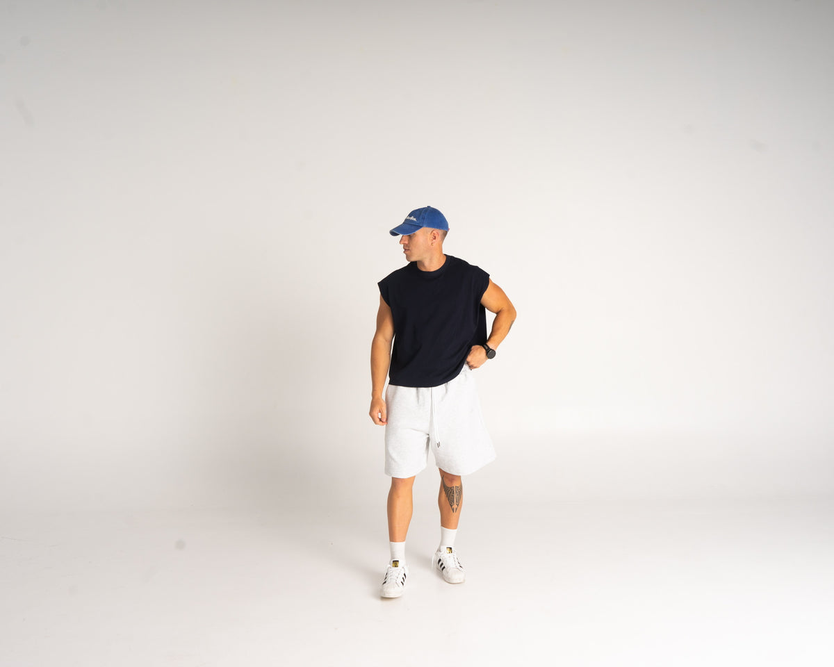 Muscle Tee - Navy