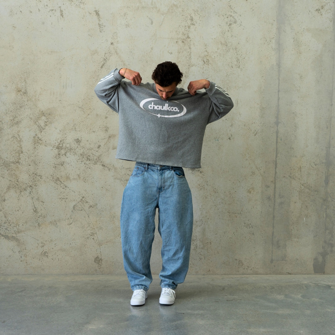 Signature Crewneck - Washed Grey