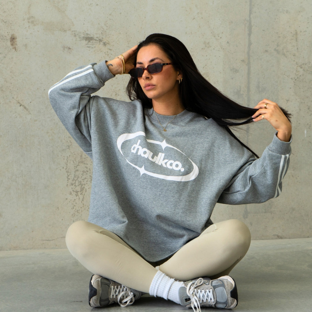 Signature Crewneck - Washed Grey