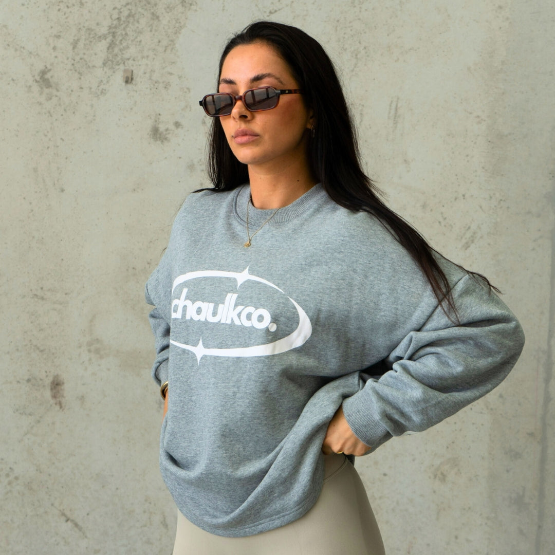 Signature Crewneck - Washed Grey