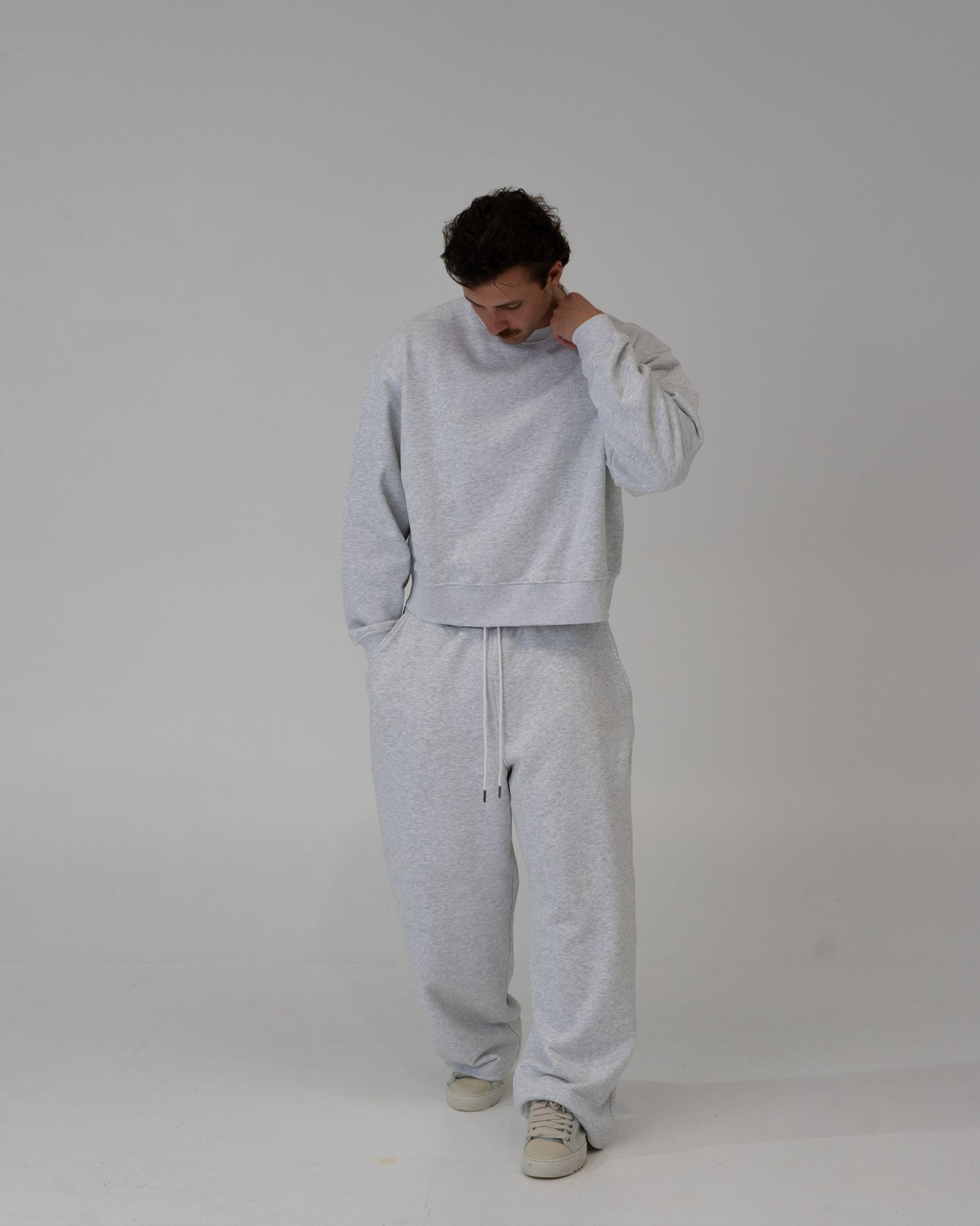 Lounge Crewneck - LIGHT GREY