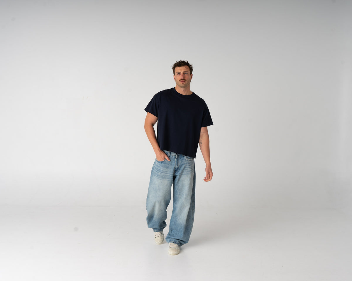 Baby Tee - Navy