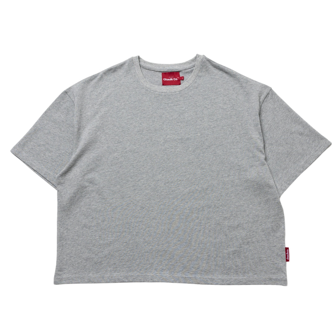 Cropped Tee - Grey