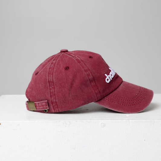 Chaulk Studio's Baseball Cap - Wine Red