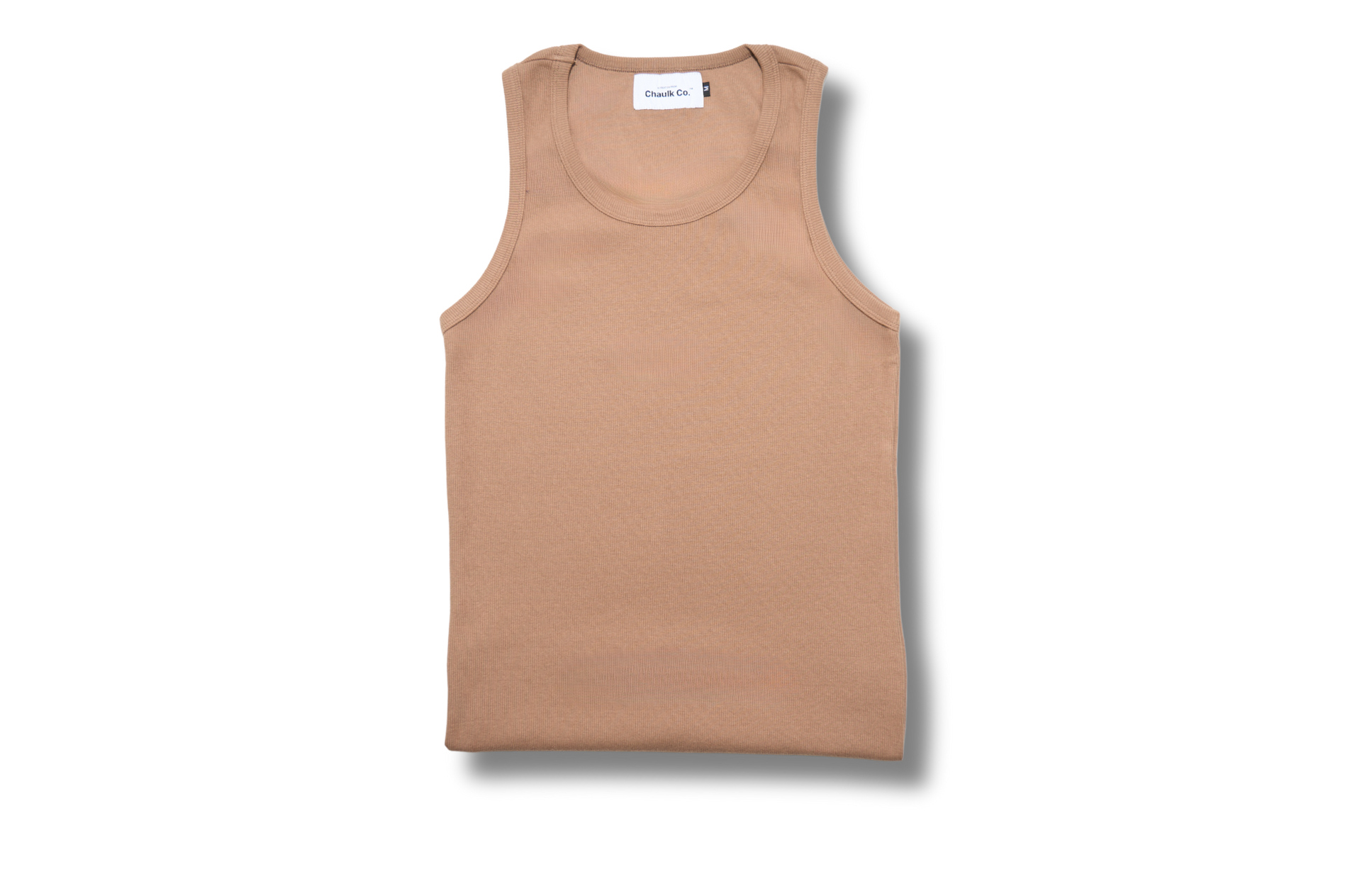 Ribbed Tank - Mocha