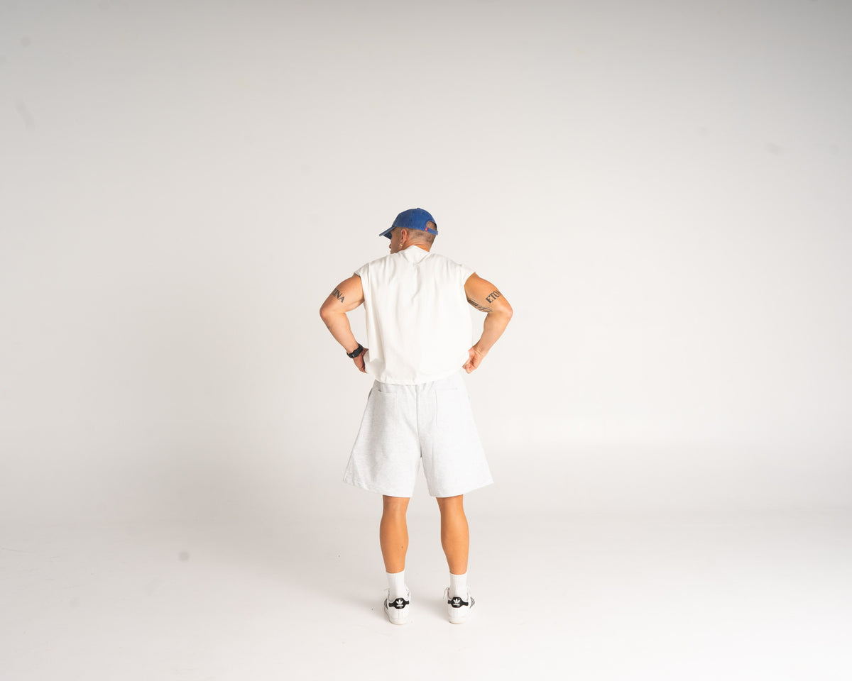 Muscle Tee - White