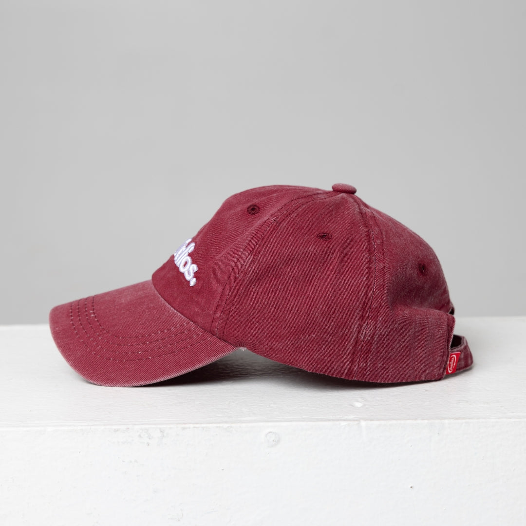 Chaulk Studio's Baseball Cap - Wine Red