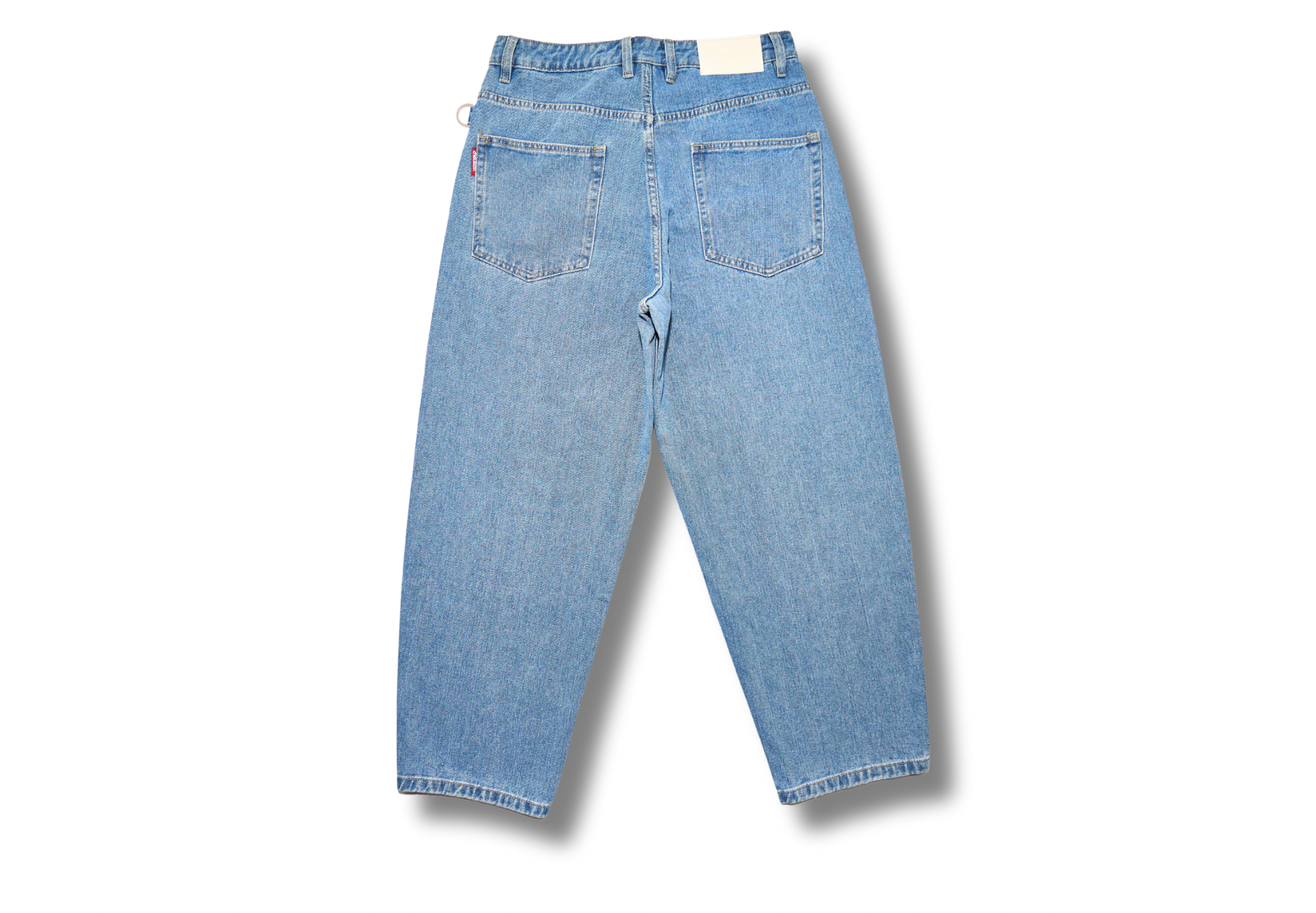 Wide Leg Jeans - Dark Blue