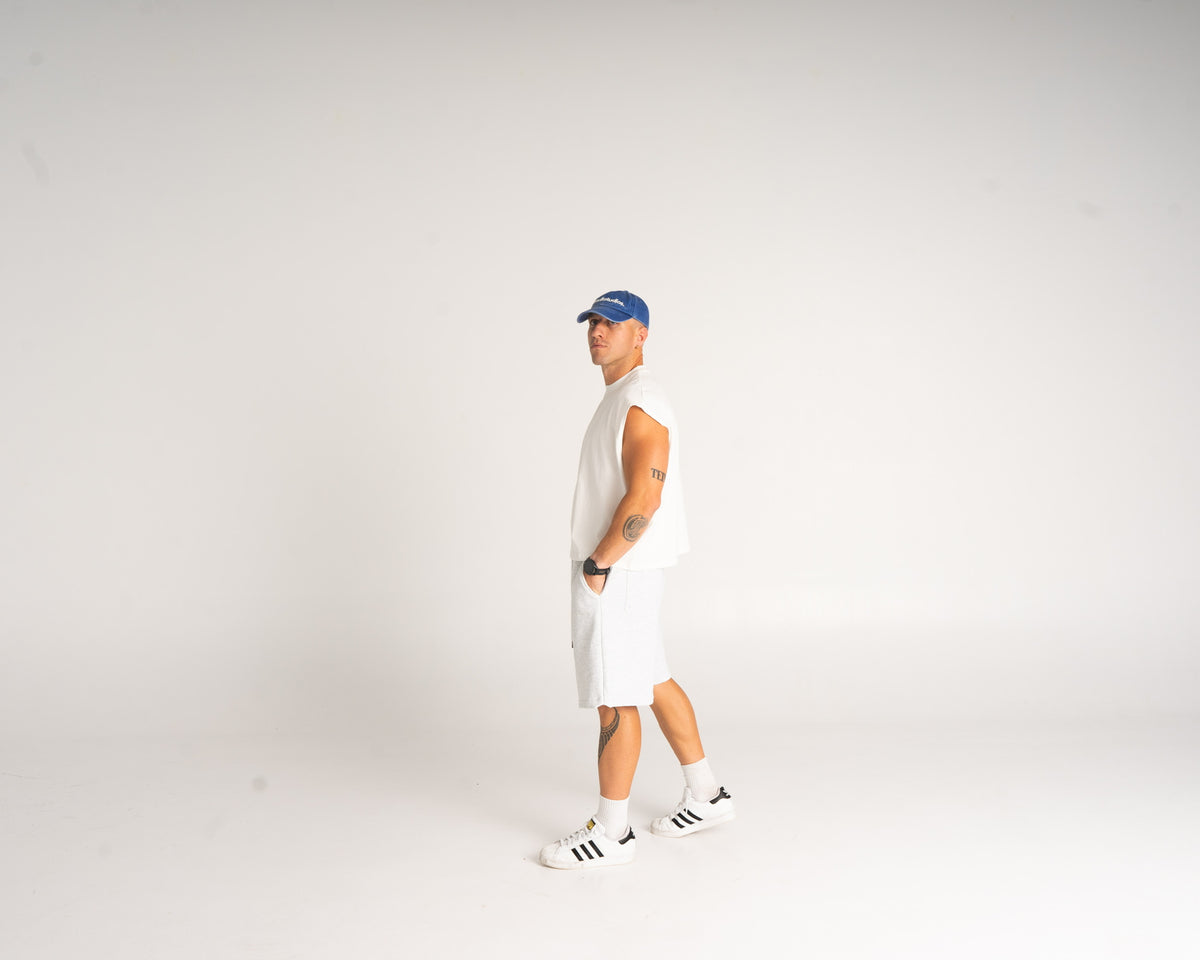Muscle Tee - White
