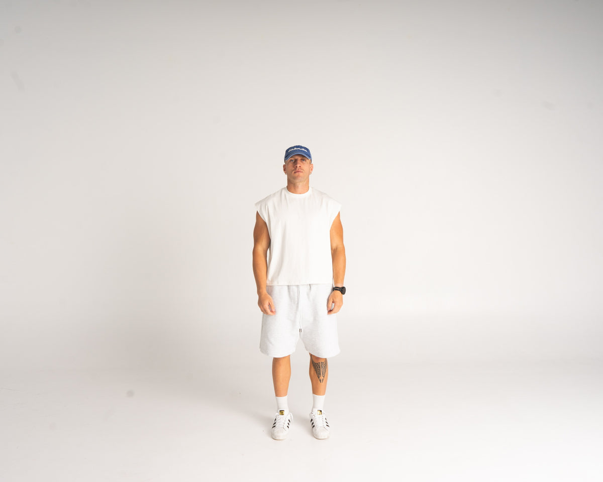 Muscle Tee - White