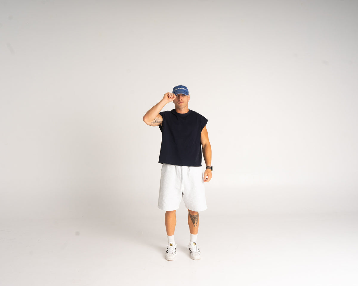 Muscle Tee - Navy