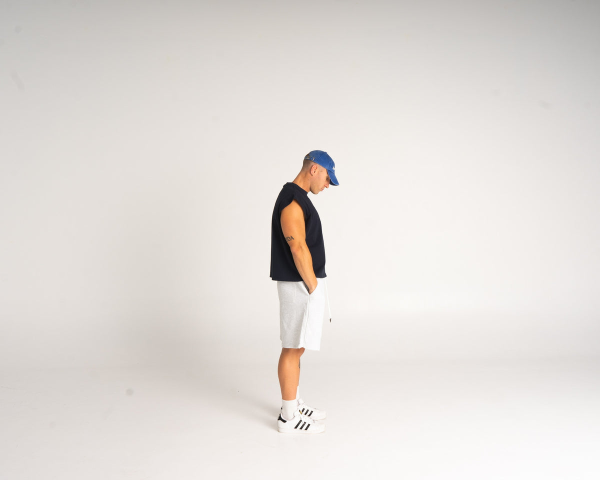Muscle Tee - Navy