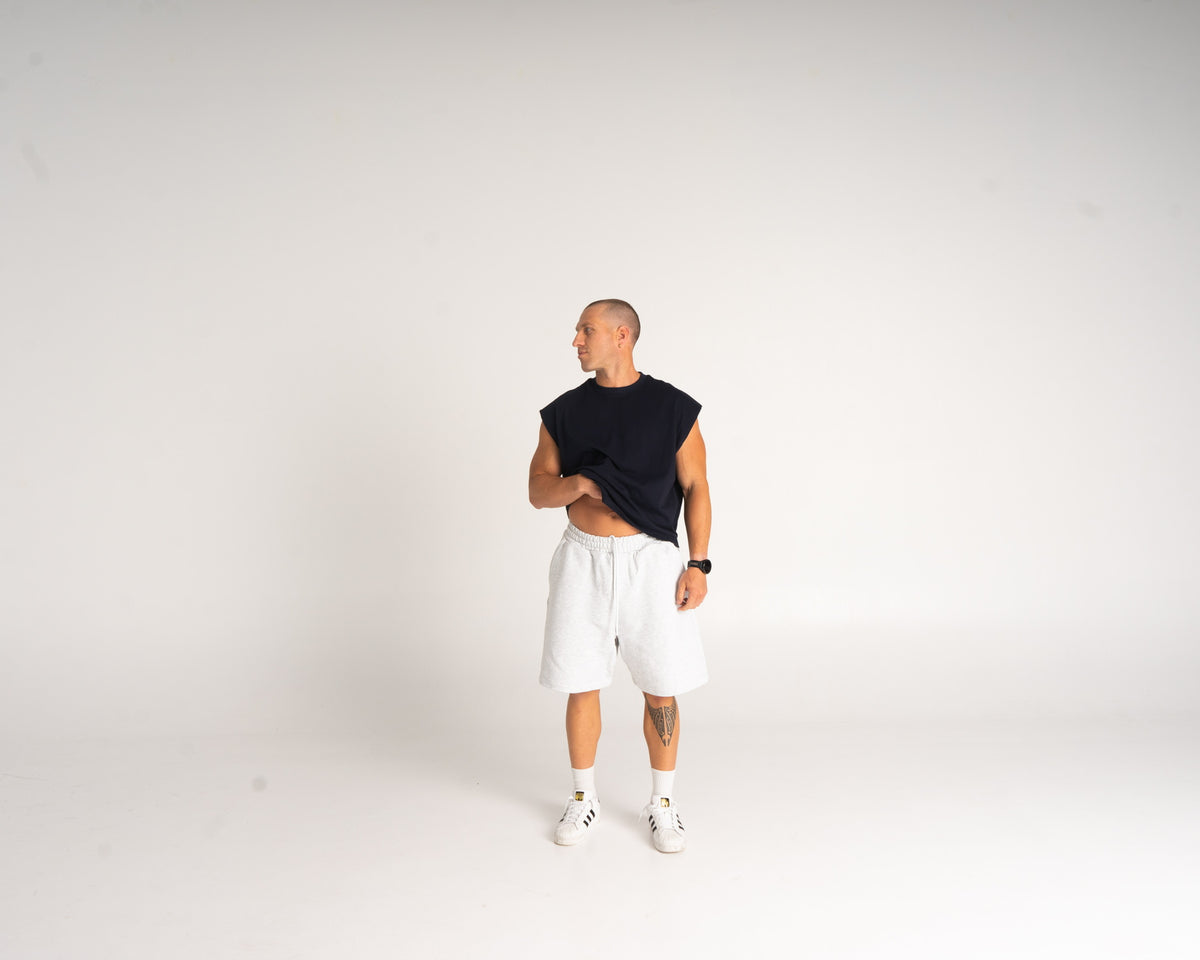 Muscle Tee - Navy