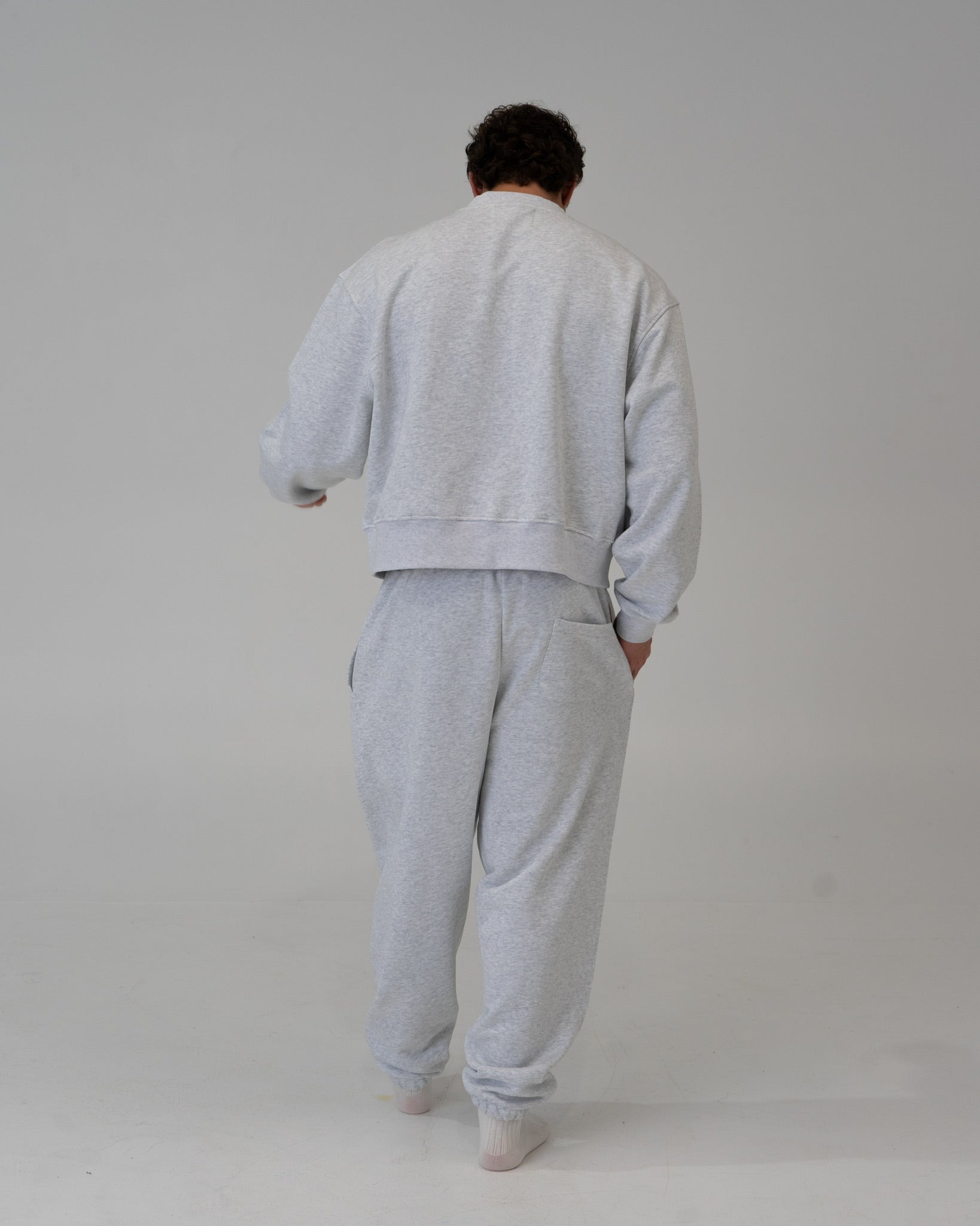 Lounge Crewneck - LIGHT GREY