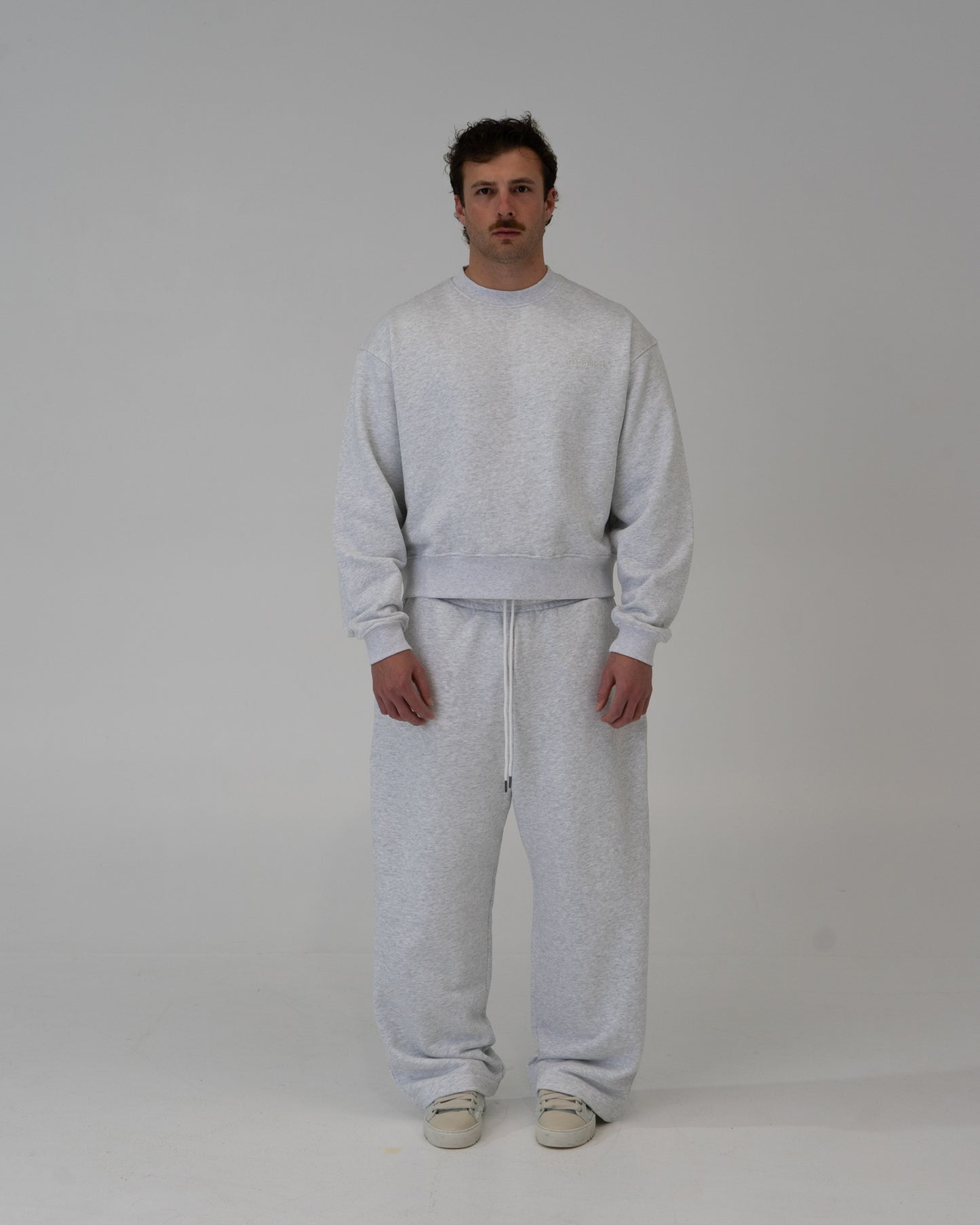Lounge Crewneck - LIGHT GREY