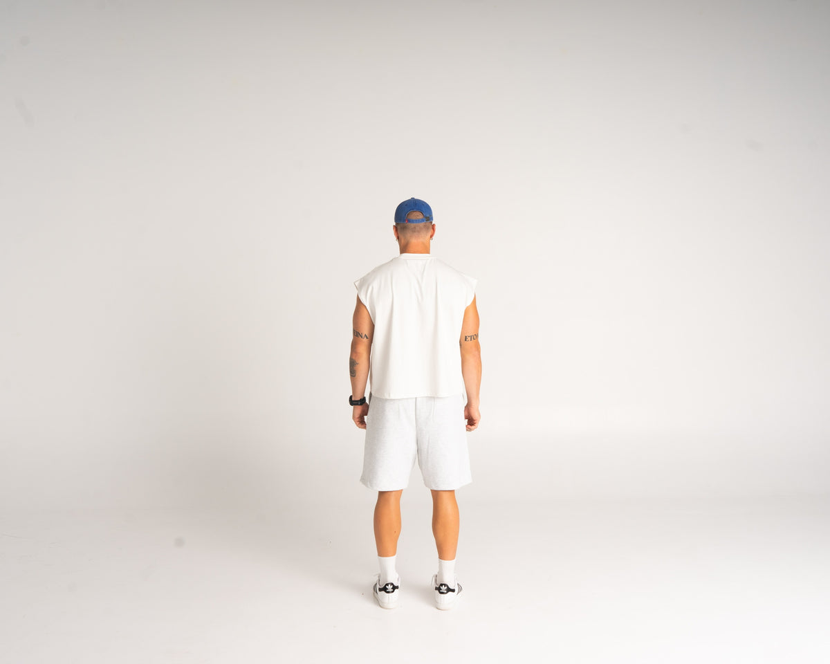 Muscle Tee - White