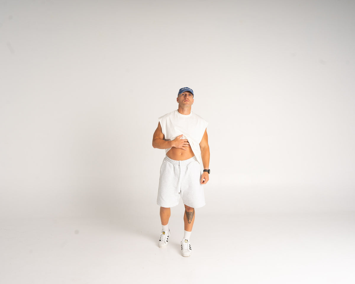 Muscle Tee - White