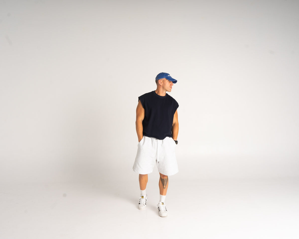 Muscle Tee - Navy