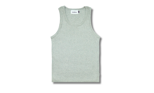 Ribbed Tank - Grey