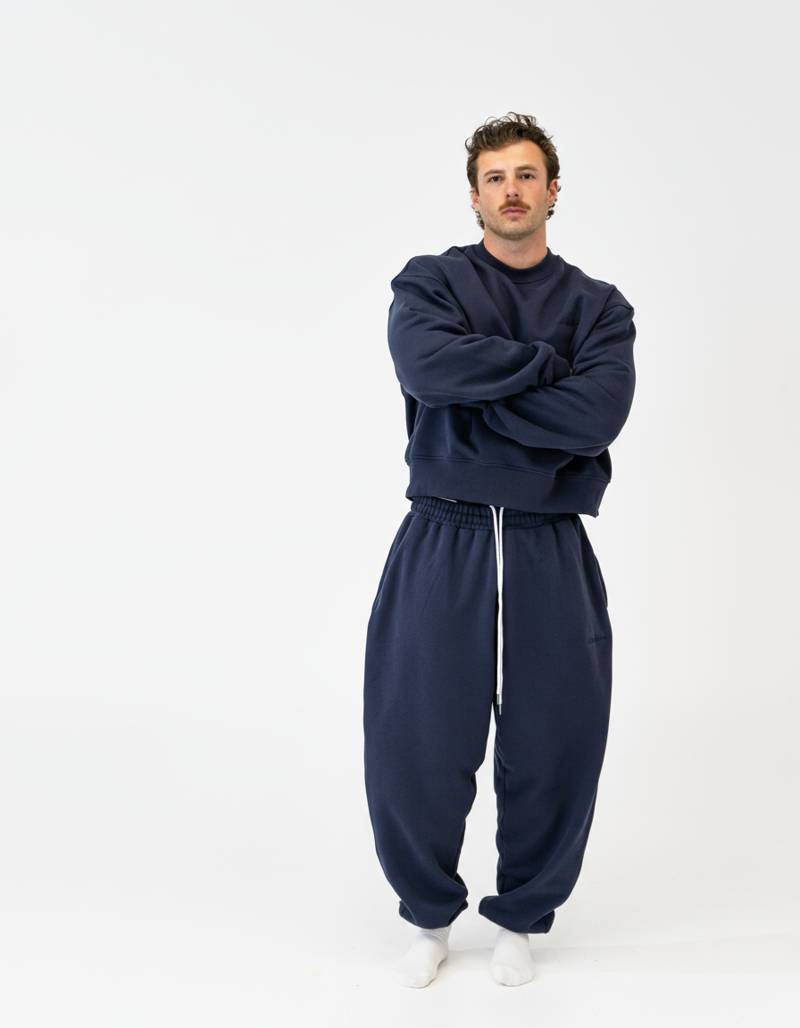 Lounge Crewneck - NAVY