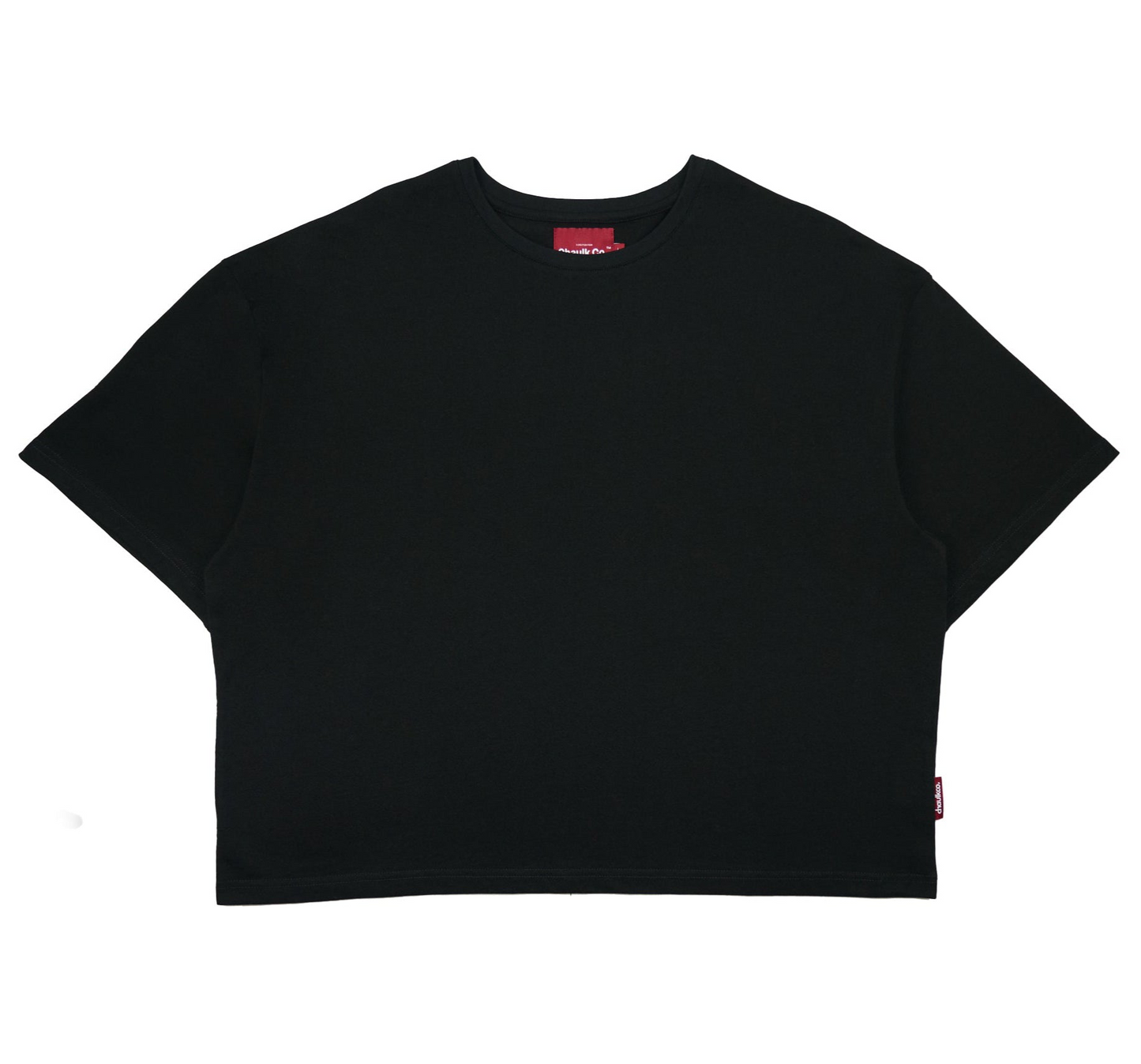 Cropped Tee - Black