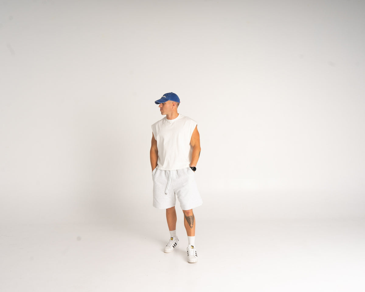 Muscle Tee - White