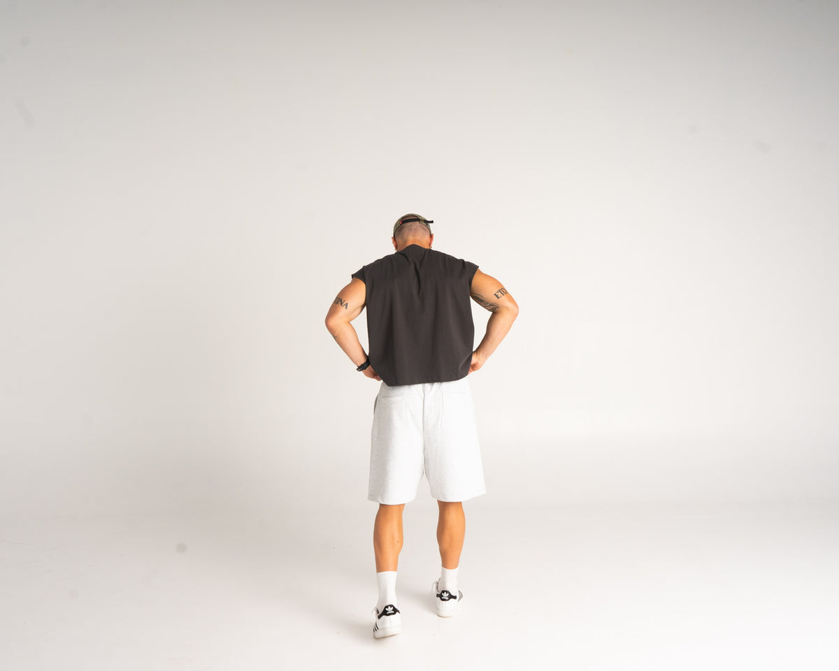 Muscle Tee - Charcoal
