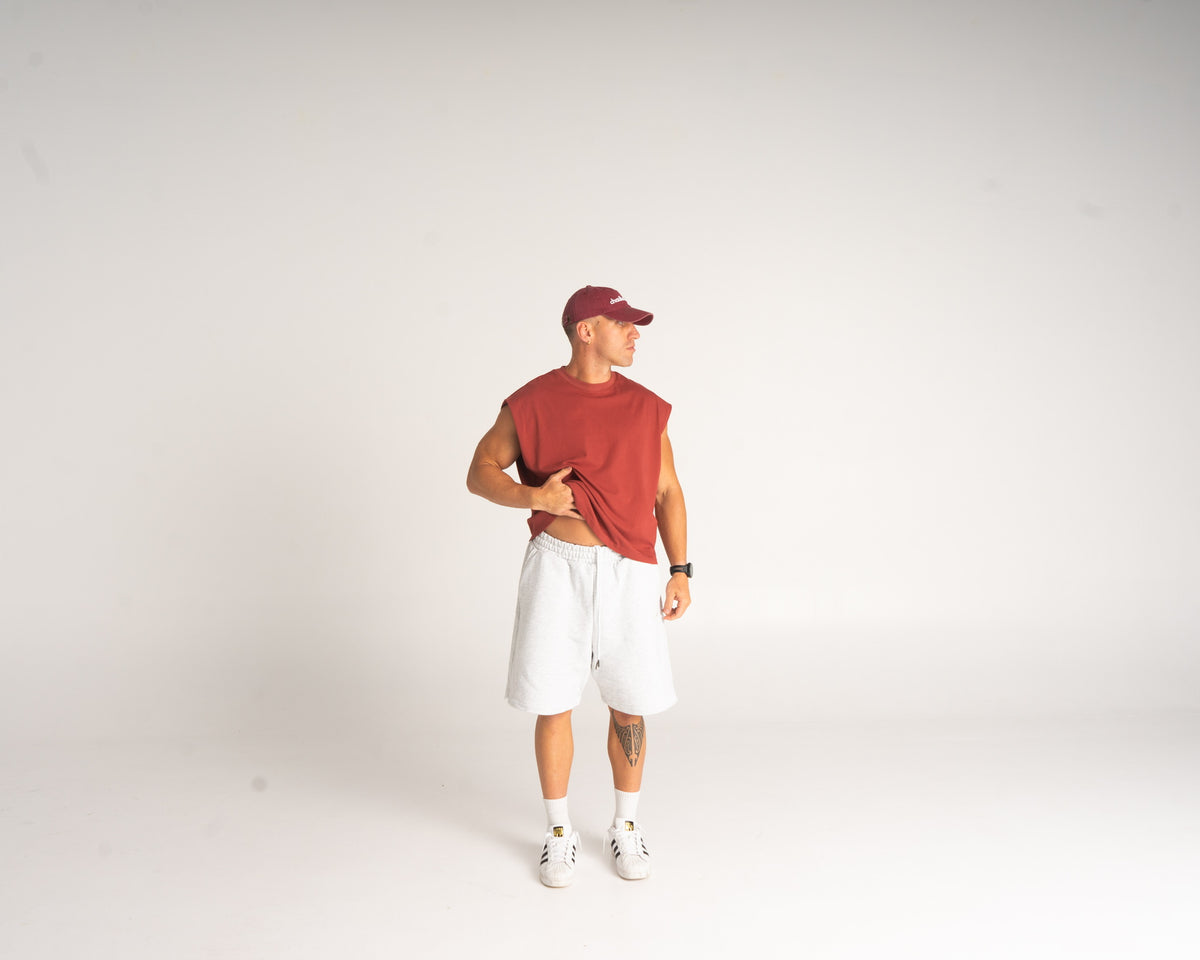 Muscle Tee - Red