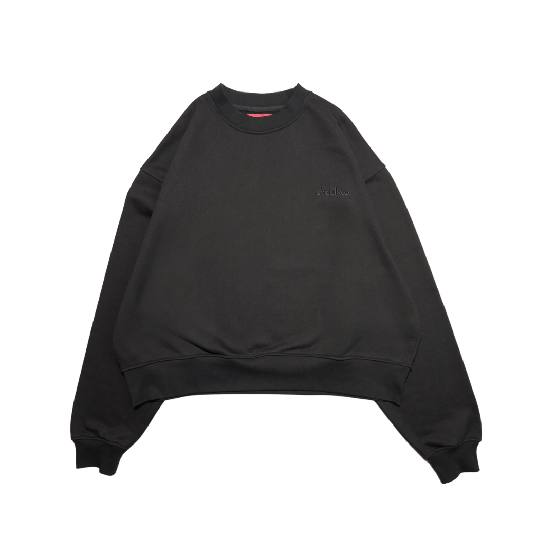 Lounge Crewneck - BLACK
