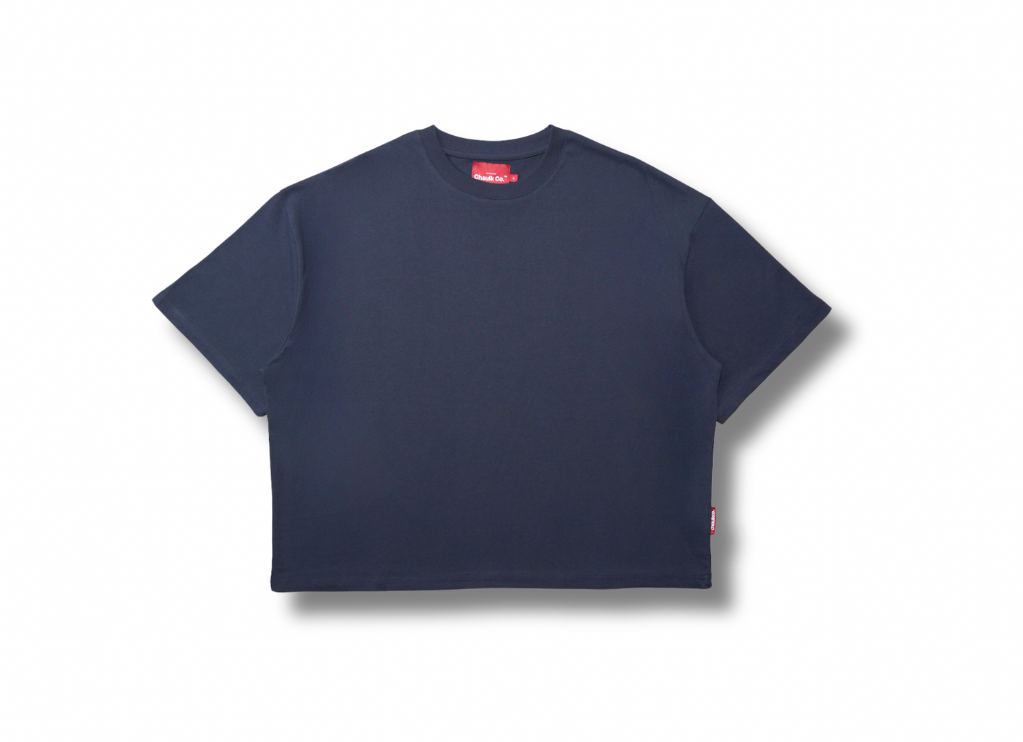 Cropped Tee - Navy