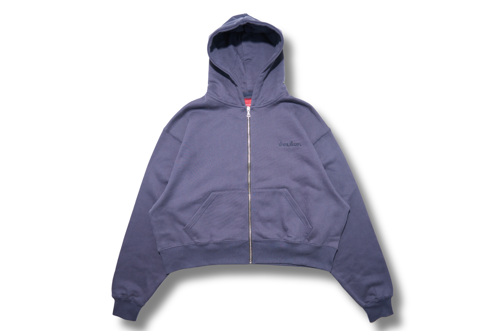 Lounge Zipped Hoodie - NAVY