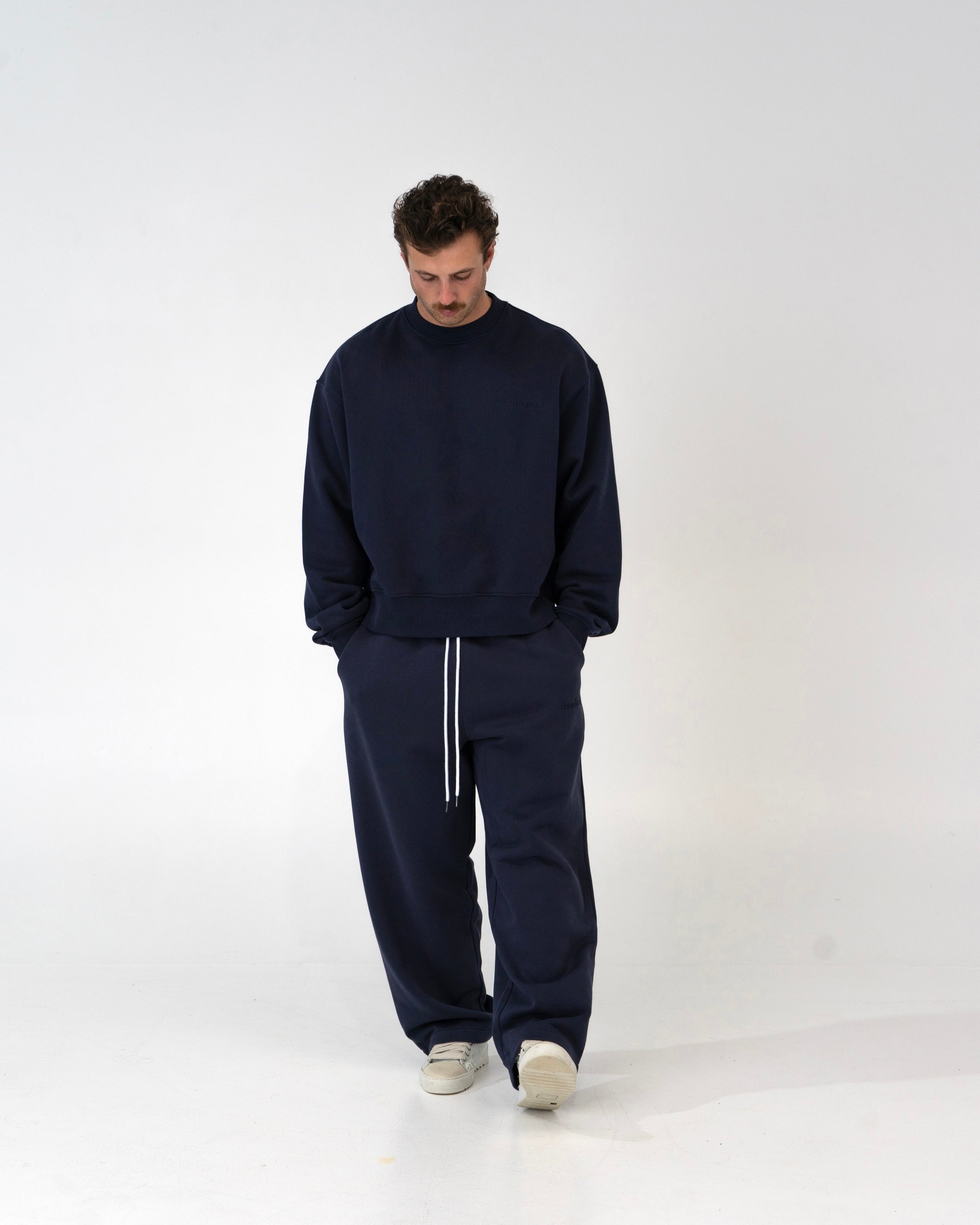 Lounge Crewneck - NAVY