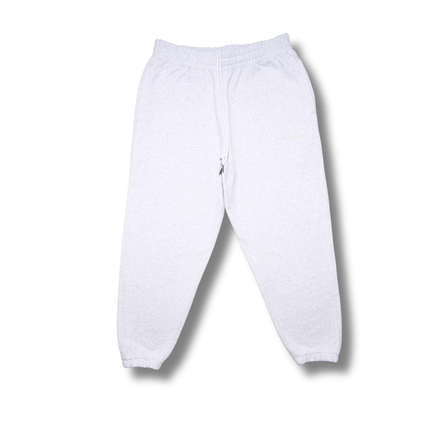 Lounge Track Pant Cuffed - LIGHT GREY