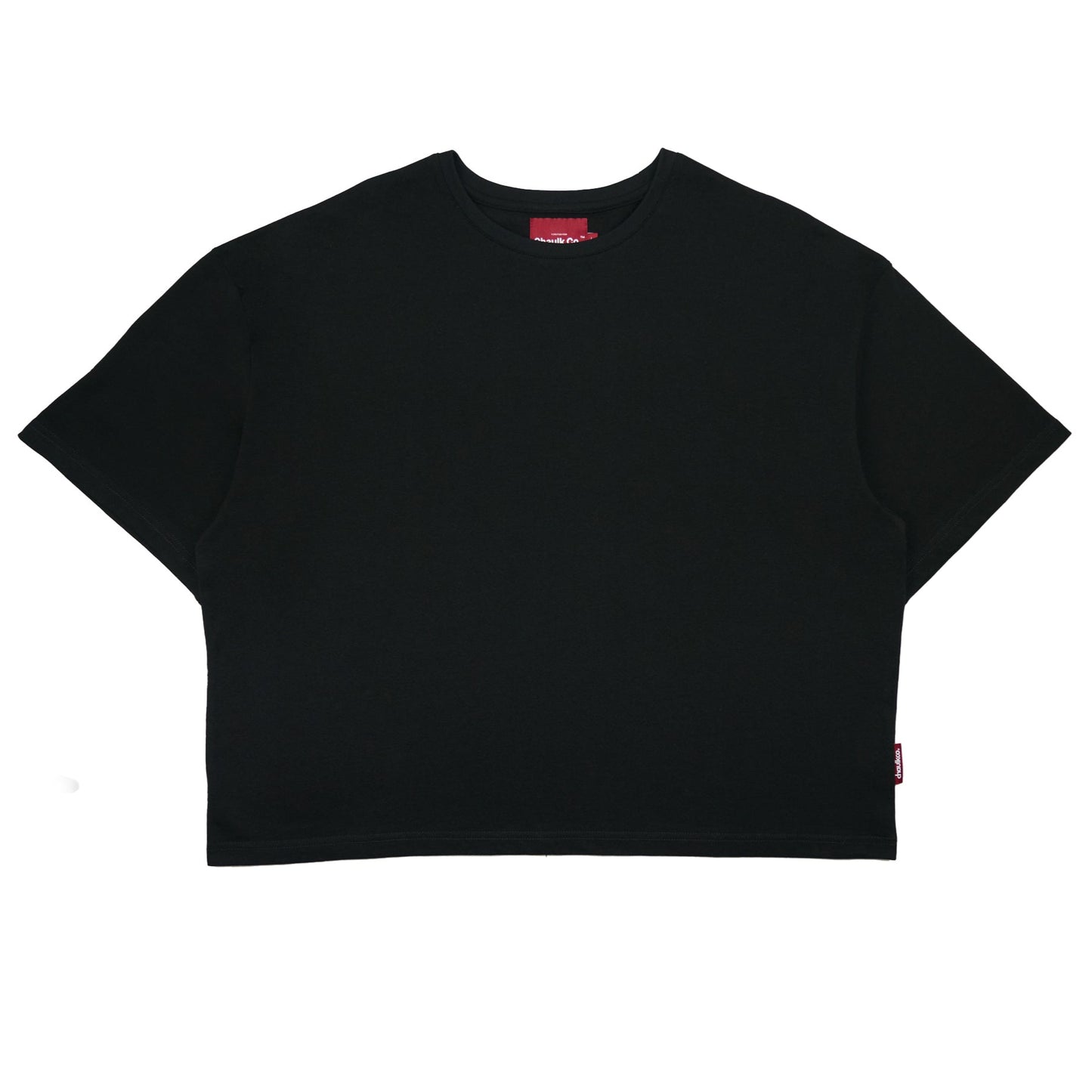 Cropped Tee - Black